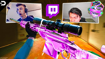 Killing Twitch Streamers in MW2 Ranked Play SNIPING ONLY