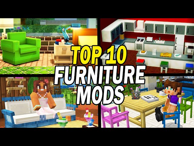 Minecraft Decoration Furniture Mods