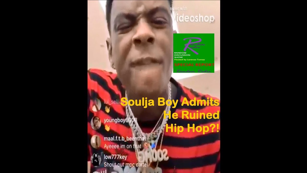 Soulja Boy Admits He Ruined Hip Hop?!:  @RRPSHOW  Special Report