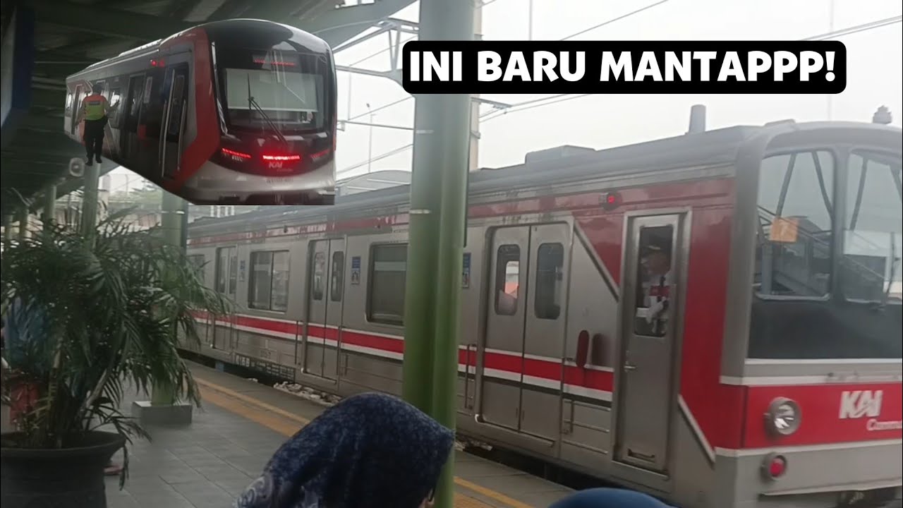 Menuju Stasiun Klender Baru Naik JR205-7!