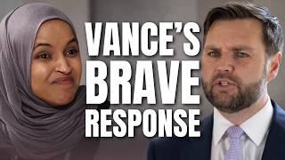 SHE CALLS THEM RACIST: JD Vance’s BRAVE response to Ilhan Omar probe praised