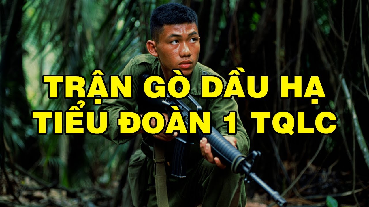 TRẬN ĐÁNH GÒ DẦU HẠ - TIỂU ĐOÀN 1 TQLC | Hồi Ký Miền Nam VN