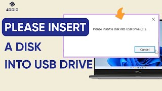 😁[2024] how to fix please insert a disk into usb drive error win11| removable disk not detected