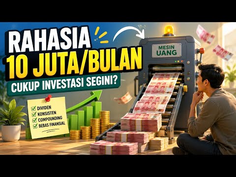 Berapa Modal untuk Dapat Dividen Rp10 Juta per Bulan? Simulasi Lengkap 15 Tahun @jejaksaham 