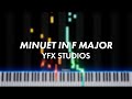 Minuet in f major  yfx studios