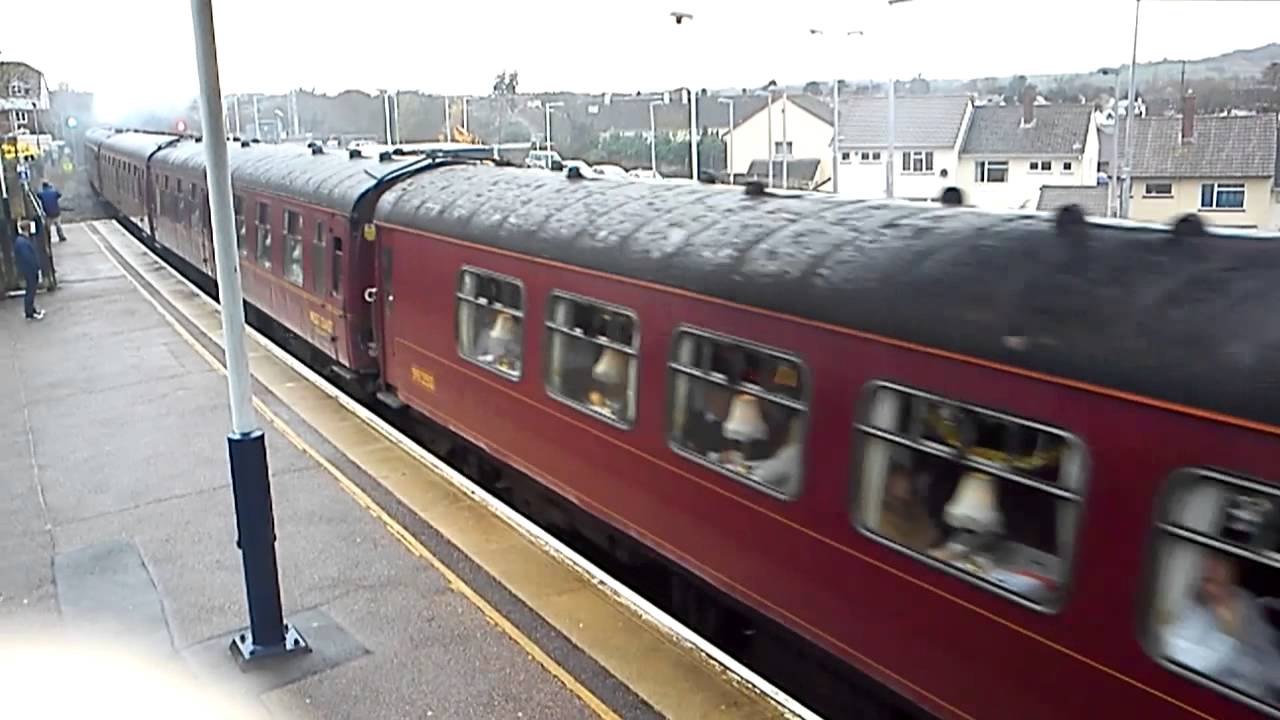34067 Tangmere Passing Honiton Station