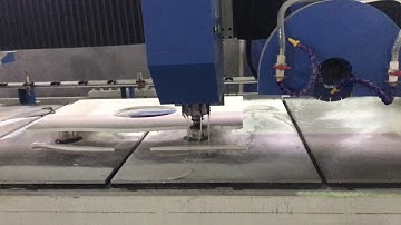 Stone cnc router cutting engraving edge polishing tool changer ATC