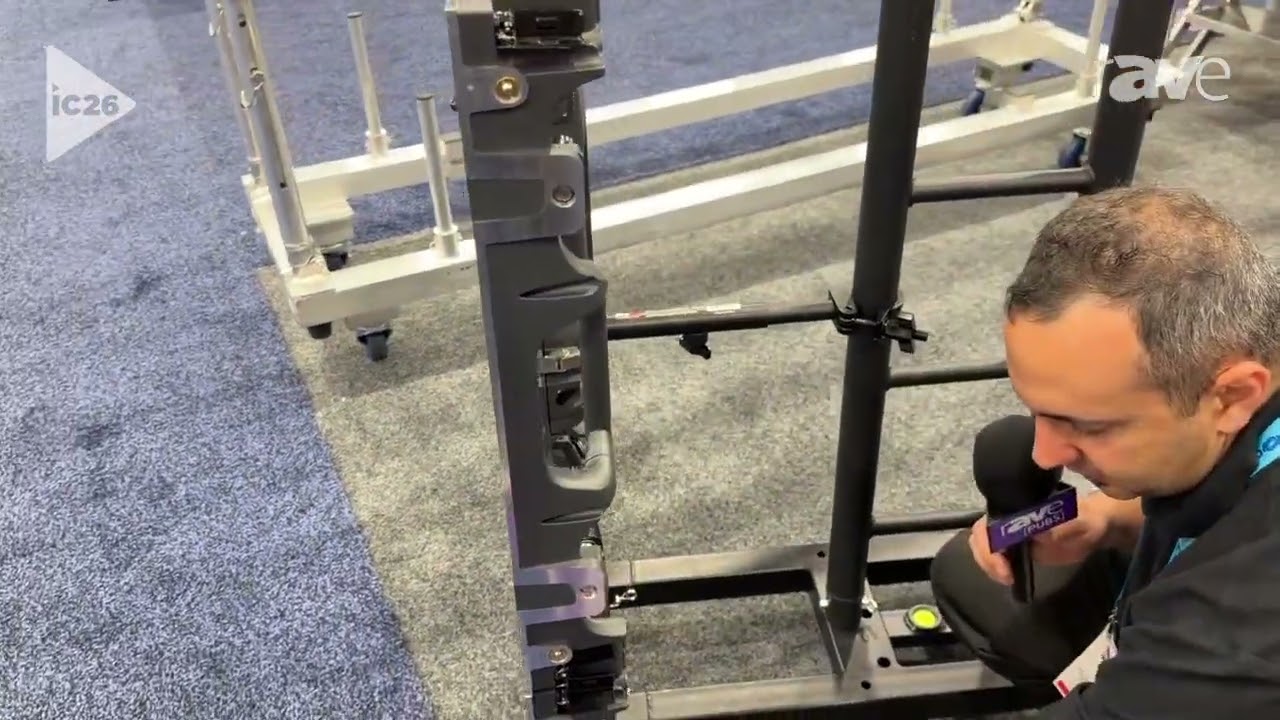 InfoComm 2026: ProX Live Performance Gear Exhibits XT-GSWSB MK2 LED Panel Ground Support Stand