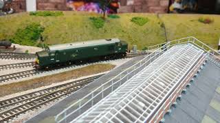 Bachmann class 37 dcc sound oo gauge model railway layout