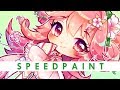 Flowers and Puppets【SAI - Speedpaint】