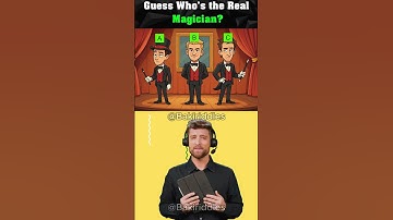 which One Is the Real Magician…? #logicpuzzles #brainteasers  #riddle #viralshorts #viral #short