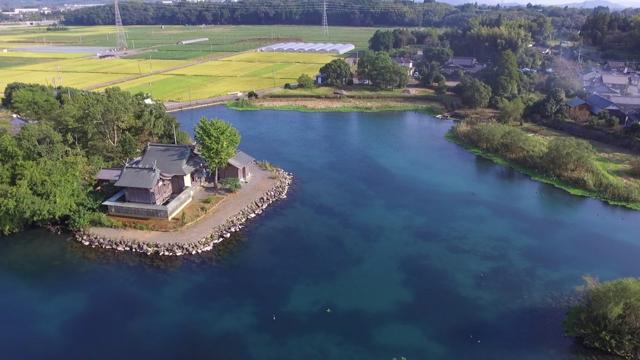 浮島神社(熊本県上益城郡嘉島町) YouTube