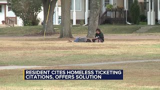 Sioux Falls resident cites homeless ticketing citations, offers solution