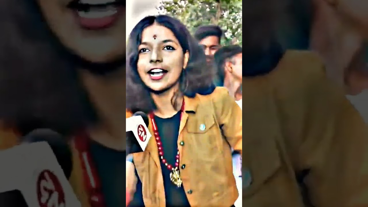 Хардкорная индуистская львица декламировала Гиту #jaishreekrushna