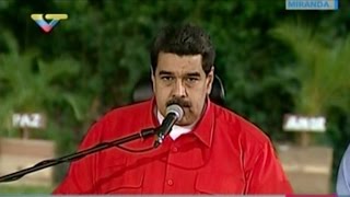 Maduro: Venezuela “está en paz” pese a disturbios en protesta