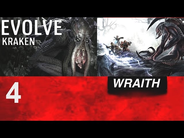 Evolve Monsters Wraith Kraken Kraken From Evolve Game. (Fan Art). By