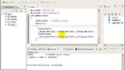 Eclipse AVR on windows