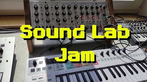 Arpeggiator Jam MFOS Sound Lab Mini-Synth MKII