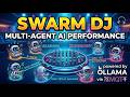 Swarm DJ | A Multi-Agent AI System Performing Live Electronic Music 🎧