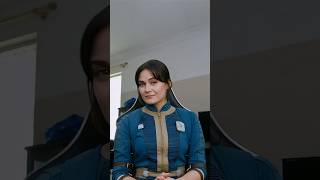 I turn into Lucy MacLean from the Fallout TV show!