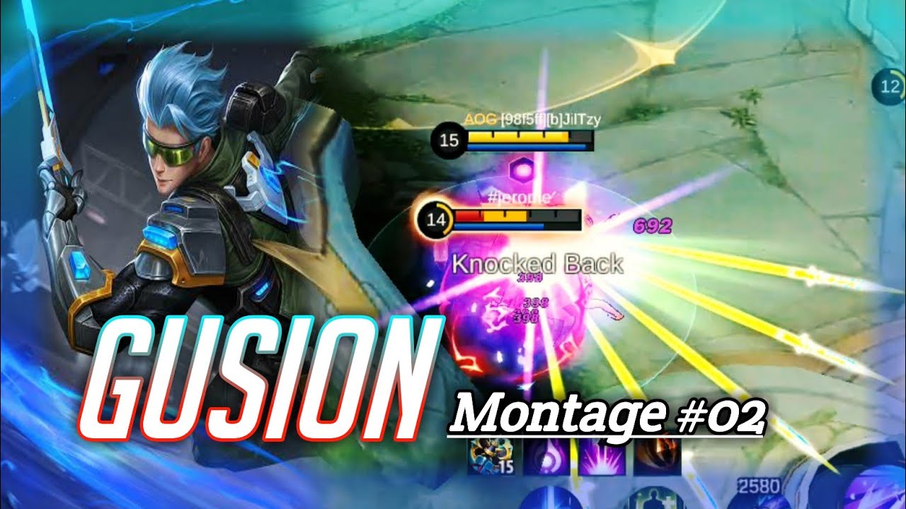 Gusion Montage #02 FASTHAND GUSION?!! |  Mobile Legends
