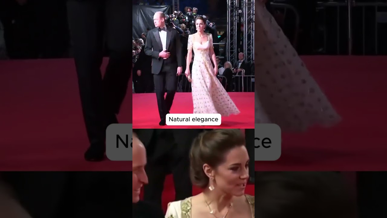 Момент, когда принц Уильям и принцесса Кэтрин возглавили церемонию вручения премии BAFTA в 2020 г...