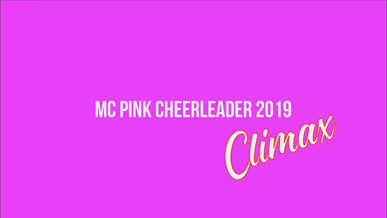 หลีดไคลแม็กซ์มงฟอร์ต 2562 - สีชมพู [ MC Climax Pink Cheerleader 2019 ]