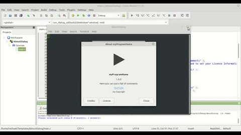 GTK - GtkAboutDialog Part-02