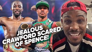 JERMELL CHARLO -TERENCE CRAWFORD SCARED OF SPENCE & BROKE! CALLS HIM JEALOUS & SAYS NO ONE KNOWS HIM