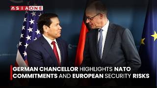 German Chancellor Highlights NATO Commitments and European Security Risks | Asia One News