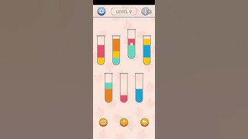 Water SortPuz Level 9 #gamingvideos #watersortpuzzle #latest #new #noonehasdonebefore