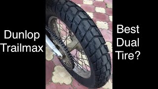 Dunlop Trailmax tire - Yamaha Wr 450