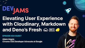 Elevating User Experience with Cloudinary, Markdown and Deno’s Fresh - DevJams Episode #24
