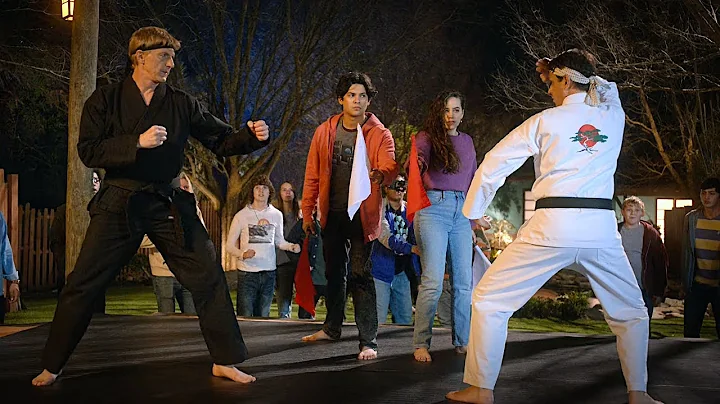 Cobra Kai Season 4 | Johnny vs. Daniel (Point Fight)