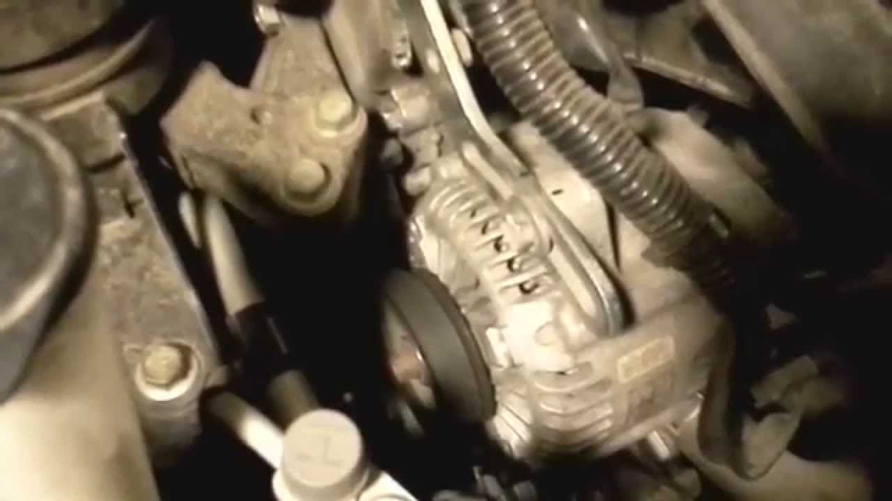 How to fix Belt noise car (Toyota Yaris) - YouTube
