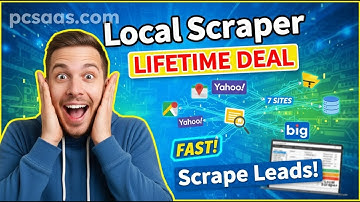 Levenslange aanbieding voor lokale scrapers: verzamel snel leads van 7 sites!