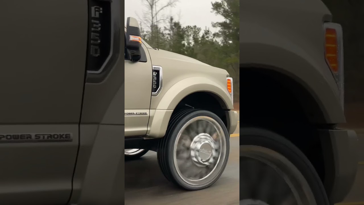 30” JTX Forged Dually wheels on the Ford 🦾