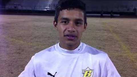 Golden West soccer player Christian Ibarra