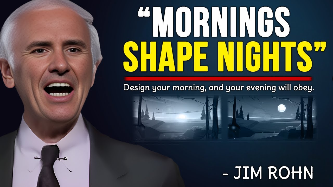 How Your Morning Decides Your Evening  |  Jim Rohn Motivation