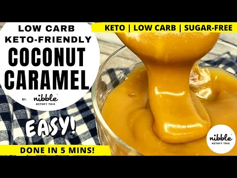Keto Caramel (3 Ingredients) - MyKetoPlate