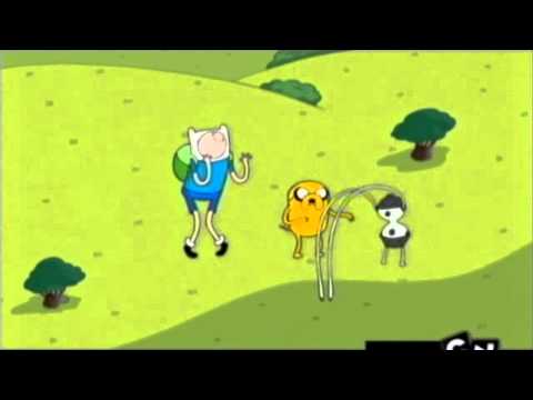 Adventure Time Finn and Jake baby autotune song the Jiggler.wmv