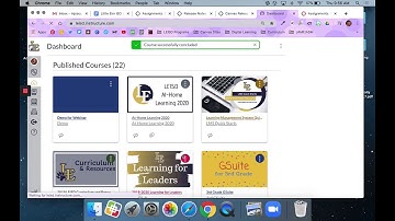 Conclude a Canvas Course