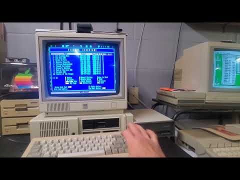 Calling EOTD BBS dial up 2400 baud on an IBM PCjr. and 5842 IBM modem. 10/23/25