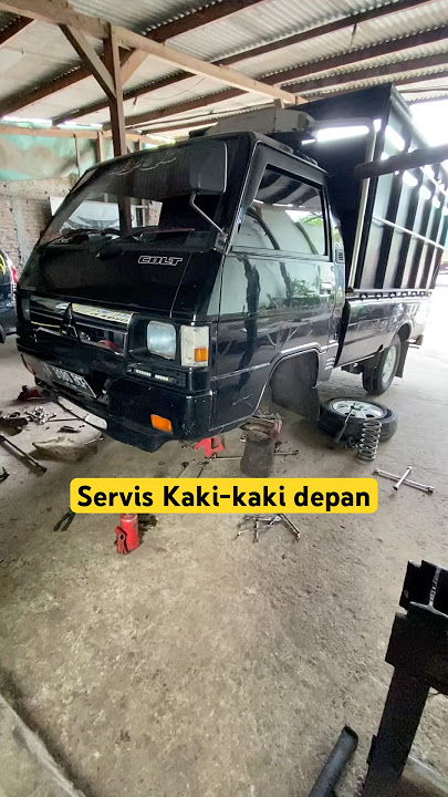 Download lagu Servis kaki kaki depan L300. Banyak part yang londot/kendor. #l300euro #l300euro4