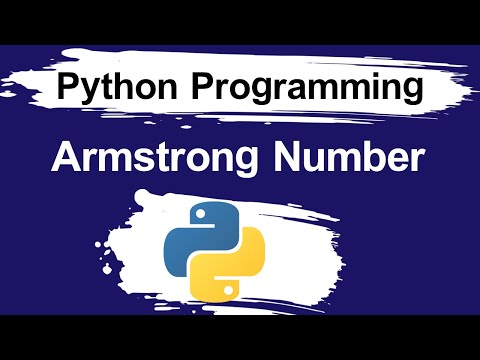Python program to find Armstrong number