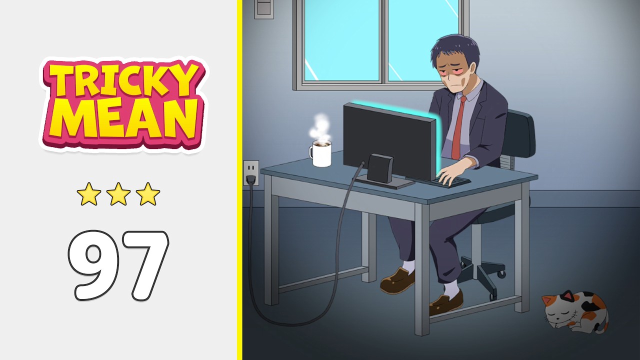 Tricky Mean: Brain Puzzle Level 97 | Complete Walkthrough