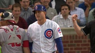 WSH@CHC: Zimmermann fans Rizzo to strike out the side