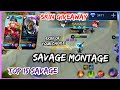 How to take Savage MLBB FREE Skin Giveaway , Top  15 savages by me | Mobile Legends |MLBB