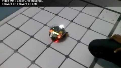 Firebird V : Basic Grid Traversal