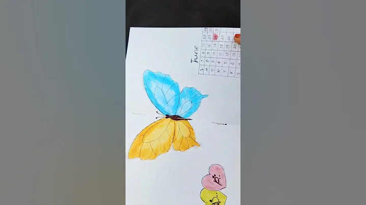 Butterfly 🦋🥰 #diy #trending #art #shorts #viralvideo #viralshorts #viral #butterfly #diy #reels